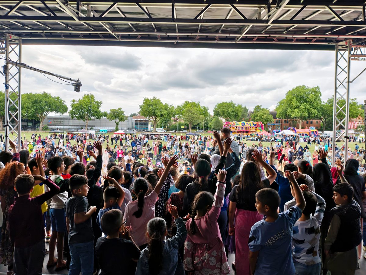 What a day! 🎉

The Nottingham Cultural Festival was packed with delicious food, uplifting nasheeds &amp; amazing people. Huge thanks to everyone who joined us — you made it special! 💛 
#culture #nottingham #uk #summer #festival #islam #muslim #food #nasheeds #forestrecreationground