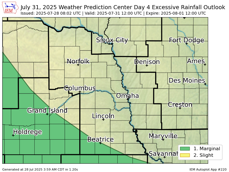 iembot_oax's tweet image. WPC issues Day 4 Marginal Risk Excessive Rainfall Outlook at Jul 28, 8:02z for OAX wpc.ncep.noaa.gov/qpf/excessive_…