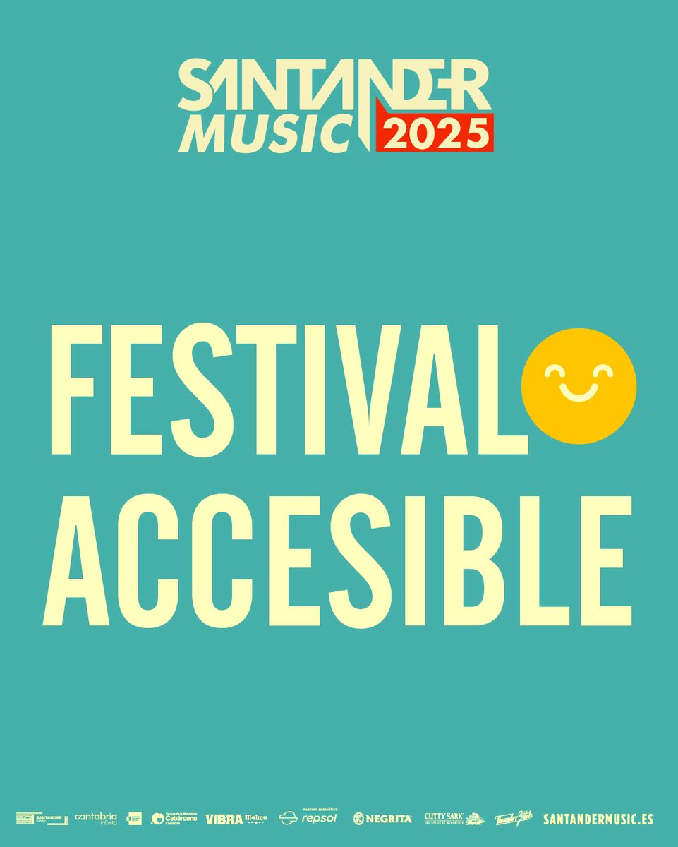Santander Music (@santandermusic) on Twitter photo Música para todxs, de verdad.
En Santander Music habrá zona PMR para que nadie se pierda ni un temazo🙌
santandermusic.es
#SantanderMusic2025
<a href="/cant_infinita/">Cantabria Infinita</a> <a href="/TurismoSDR/">Turismo Santander</a> <a href="/CLebaniego/">Camino Lebaniego</a> <a href="/SDRCreativa/">Santander Creativa</a> Música para todxs, de verdad.
En Santander Music habrá zona PMR para que nadie se pierda ni un temazo🙌
santandermusic.es
#SantanderMusic2025
<a href="/cant_infinita/">Cantabria Infinita</a> <a href="/TurismoSDR/">Turismo Santander</a> <a href="/CLebaniego/">Camino Lebaniego</a> <a href="/SDRCreativa/">Santander Creativa</a>