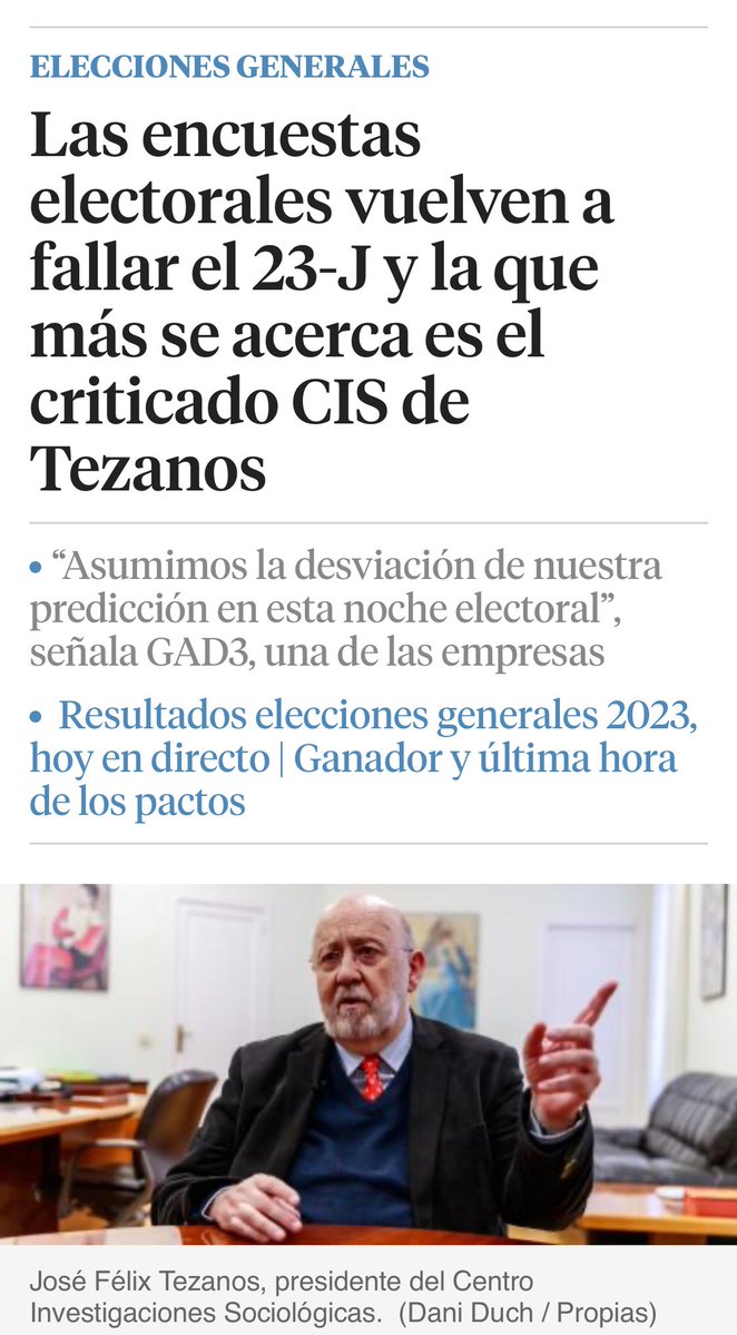Anhgi_'s tweet image. ¿Para qué usan las encuestas los medios de comunicación?  

Las encuestas son herramientas poderosas, pero normalmente se manipulan para reforzar la línea editorial del medio. Intento explicar cómo lo hacen y por qué.

Voy al 🧵

#Encuestas 📊