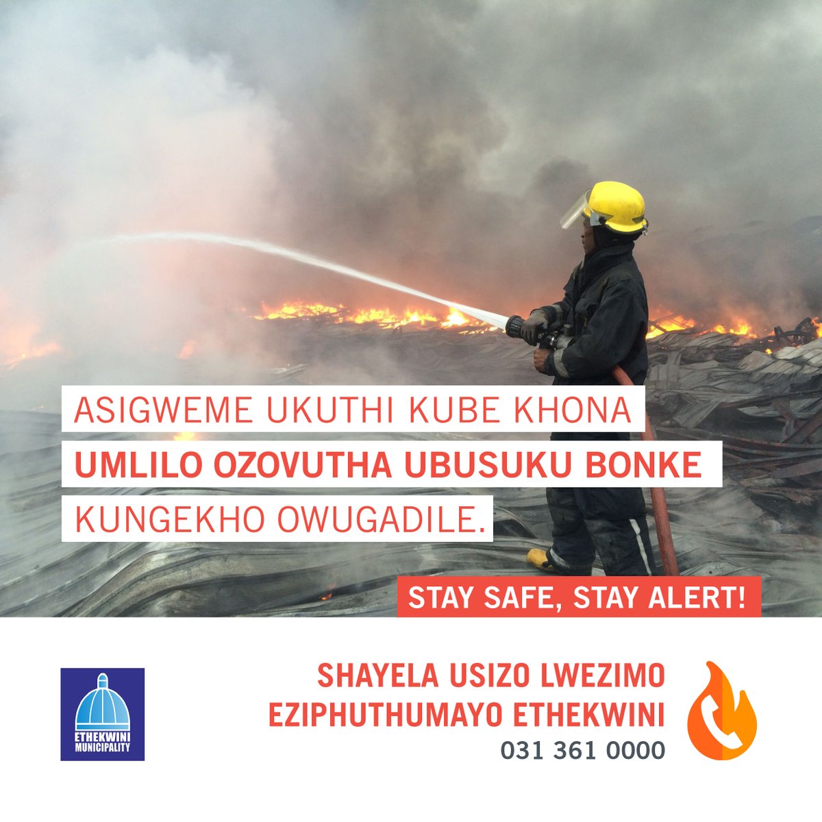 eThekwiniM's tweet image. #AmaceboOkuphephaEmlilweni 
#FireSafetyTips