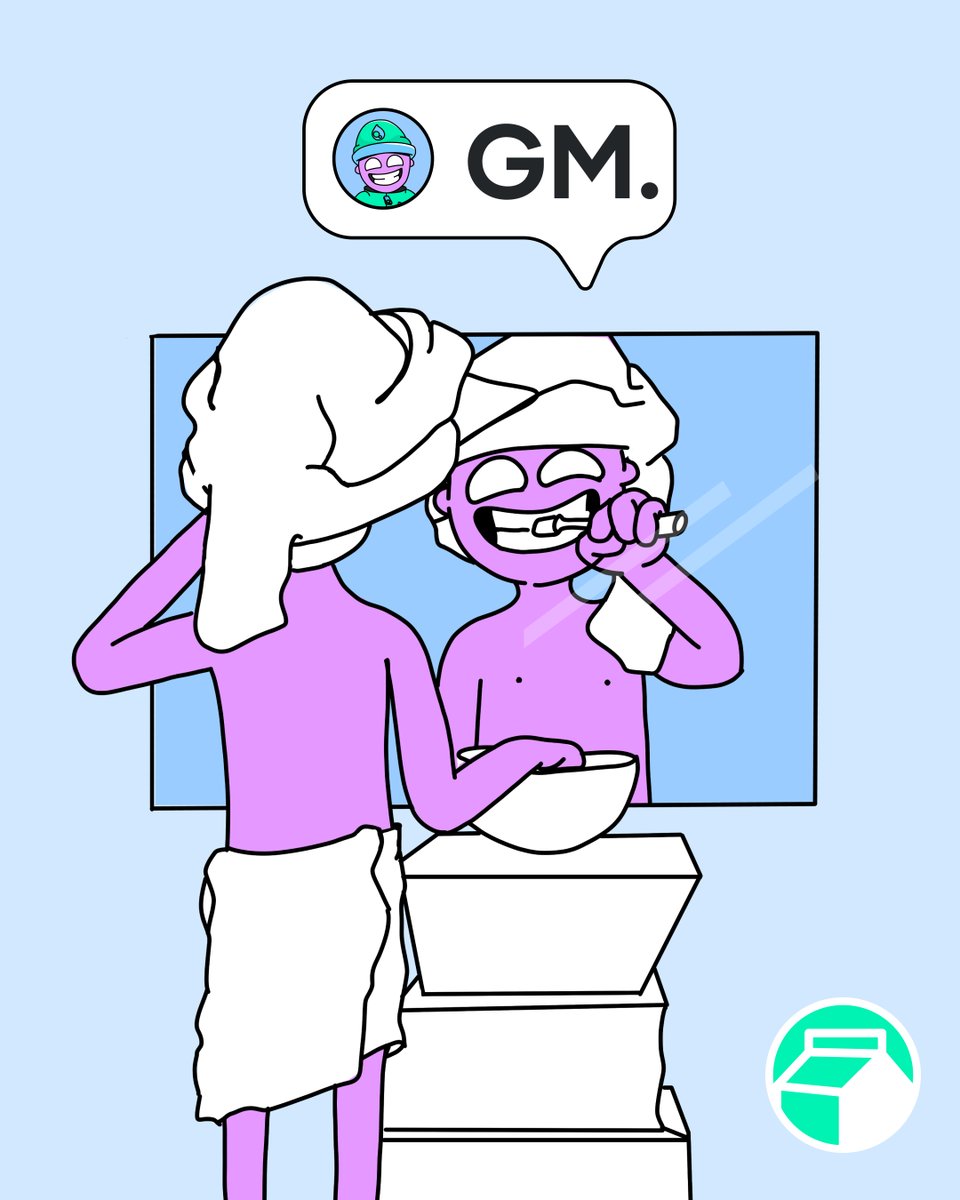 ScoreMilk's tweet image. Rise and shine, nothing will buidl itself!
Gm