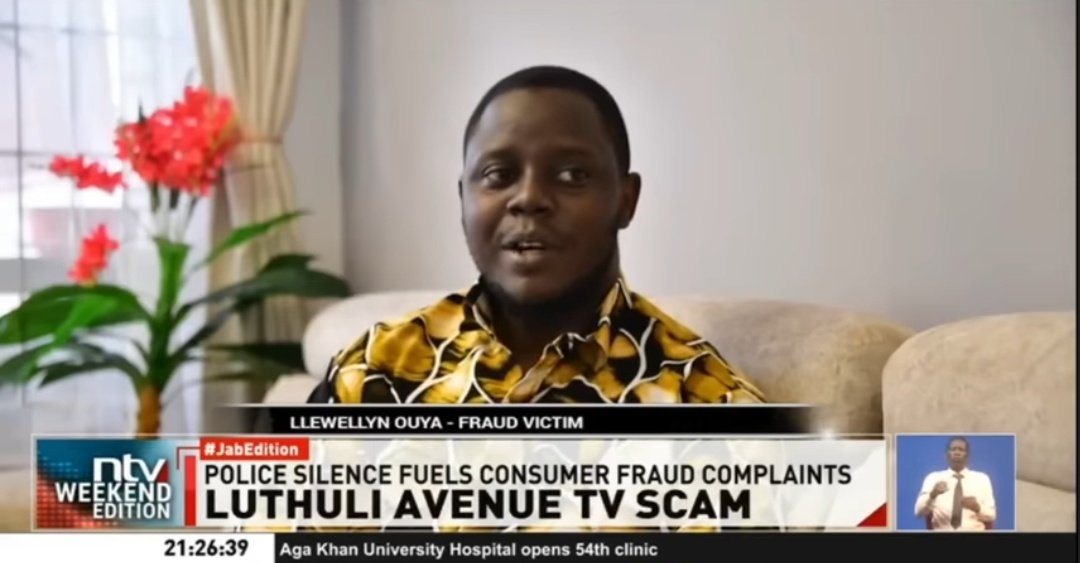 Apparently this guy before aoshwe Luthuli, naskia alikuwa anaunda tiktoks za "how to avoid being scammed in Nairobi". Make it make sense 😂😂