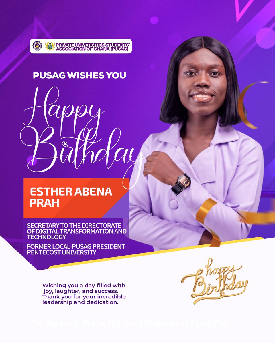 Blessed birthday hon ABENA 
The sky is surely your limit 🎊🎉