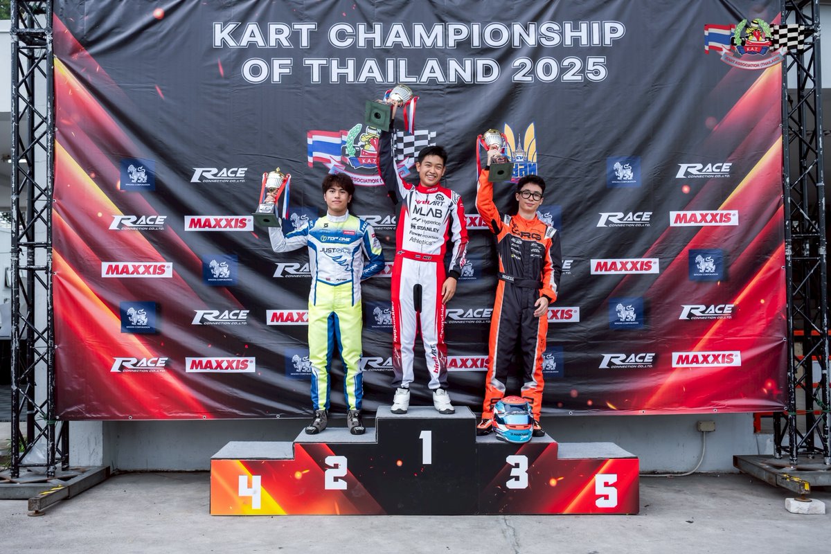 monomax_me's tweet image. 🏁 รวมภาพบรรยากาศและผลการแข่งขัน "Kart Association of Thailand" | ROUND 1&2 🏆
👏 ขอแสดงความยินดีกับทุกท่าน
📅 วันที่ 27 กรกฎาคม 2568
📍 สนามพีระ คาร์ท เซอร์กิต จ.ชลบุรี
สามารถรับชมภาพบรรยากาศสุดมันส์แบบเต็มๆ ได้ที่นี่เลย 🔗 facebook.com/monomax.me/pos…
#kartchampionshipofthailand…