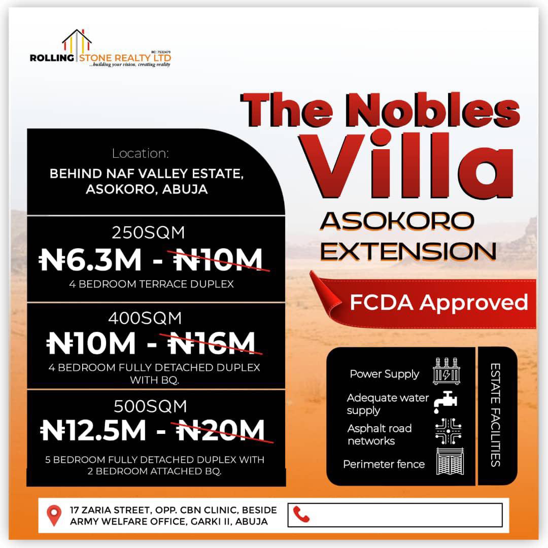 Invest your money in land properties, I can be your guide in acquiring genuine Estate properties in Abuja