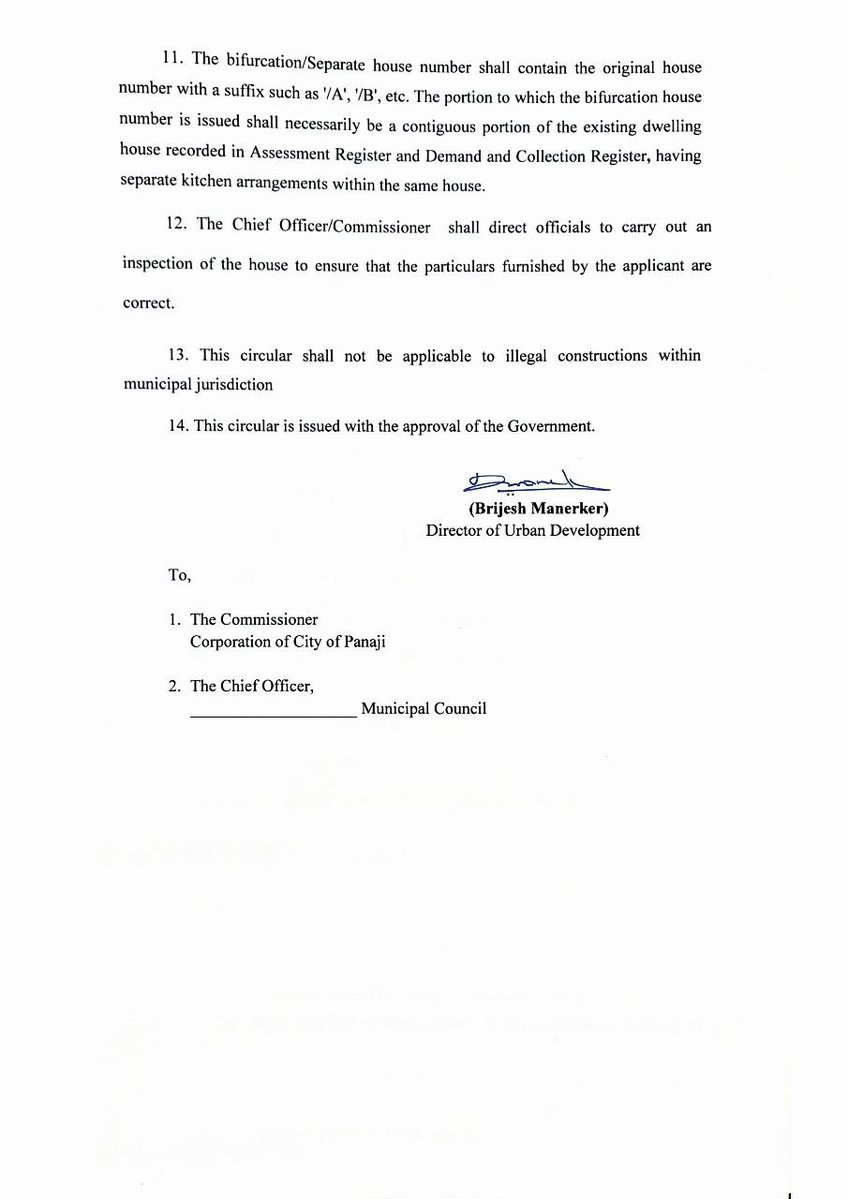 DrPramodPSawant's tweet image. Pleased to announce a citizen-friendly reform for families in shared homes across Goa in Municipal areas.
𝐊𝐞𝐲 𝐇𝐢𝐠𝐡𝐥𝐢𝐠𝐡𝐭𝐬:
👉🏼 Families can now get separate house numbers for portions of existing homes, allowing independent water and electricity connections.
👉🏼 No…
