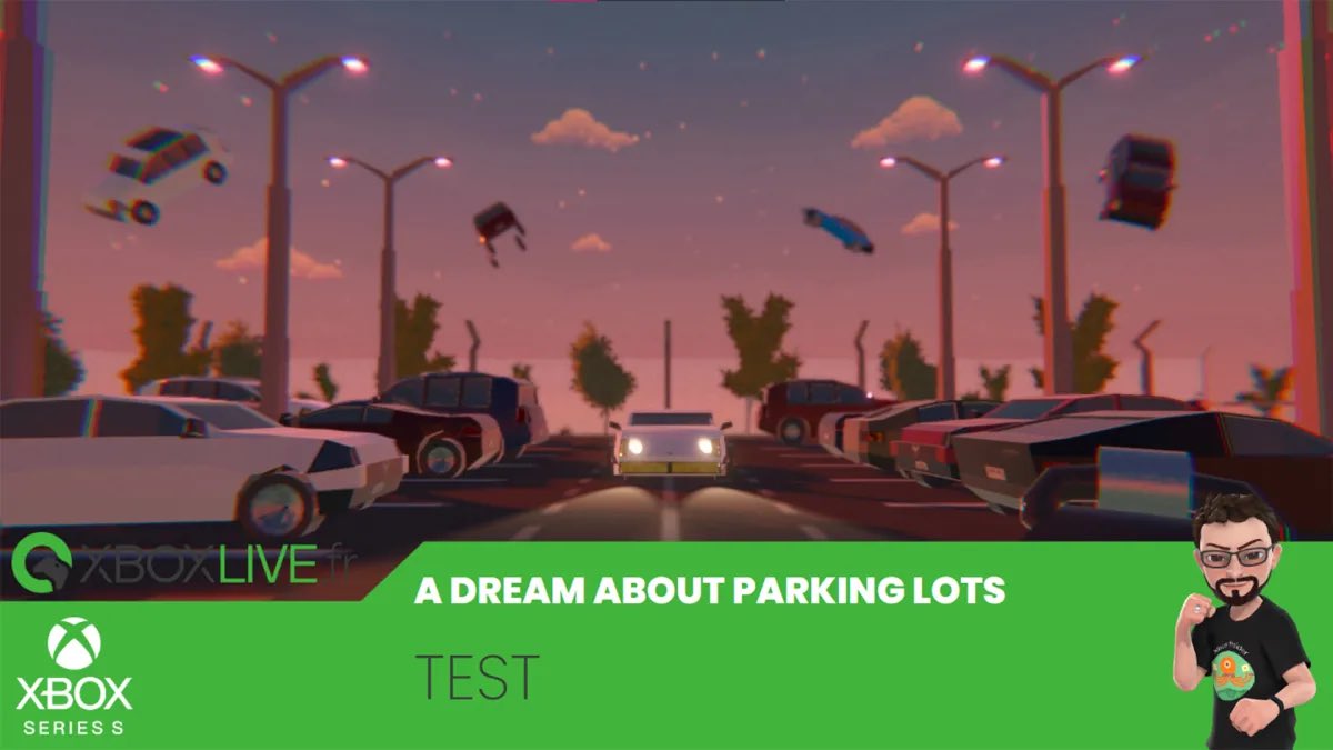 La poésie de l’asphalte.

Le test de <a href="/Jess21fr/">Jess21fr | Xboxlive.fr</a> sur le jeu A Dream About Parking Lots de chez <a href="/TakeITStudio/">Take IT Studio!</a> est dispo sur notre site.
xboxlive.fr/test-a-dream-a…
