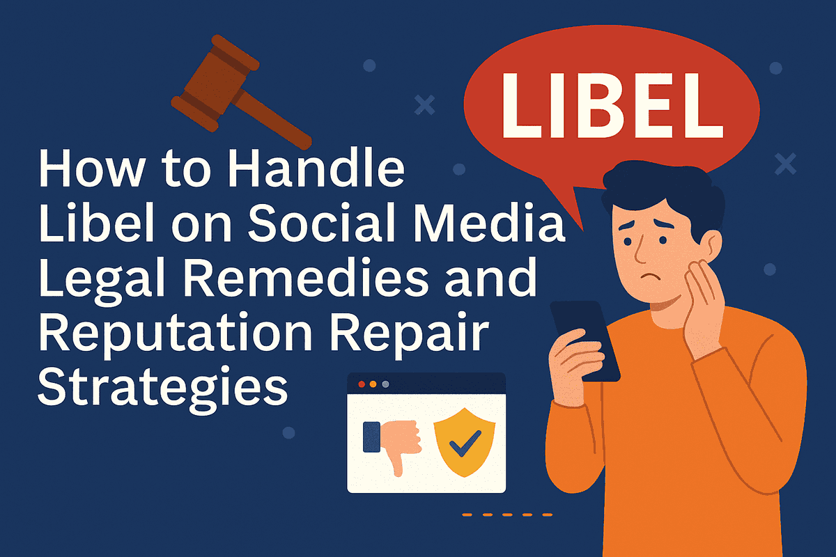 defamationdefen's tweet image. 🚨 Defamed on social media? You’re not powerless. Discover how to fight back with legal remedies and smart reputation repair strategies.🛡️ Your name matters—protect it. Read now 👉 defamationdefenders.com/libel-on-socia… #Libel #ReputationManagement #SocialMedia #OnlineHarassment