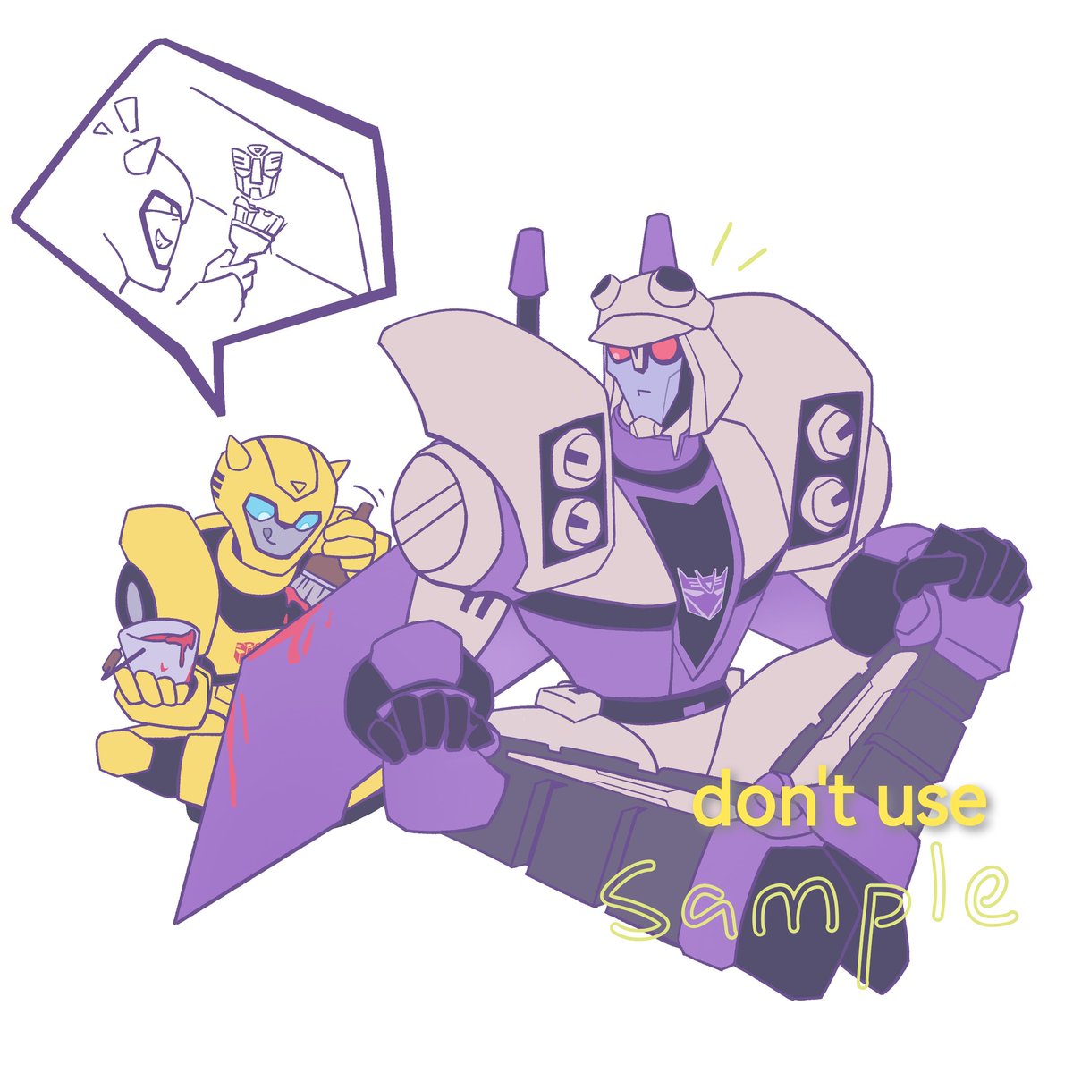 Raven163081's tweet image. #Commission #Transformers #bliztbee