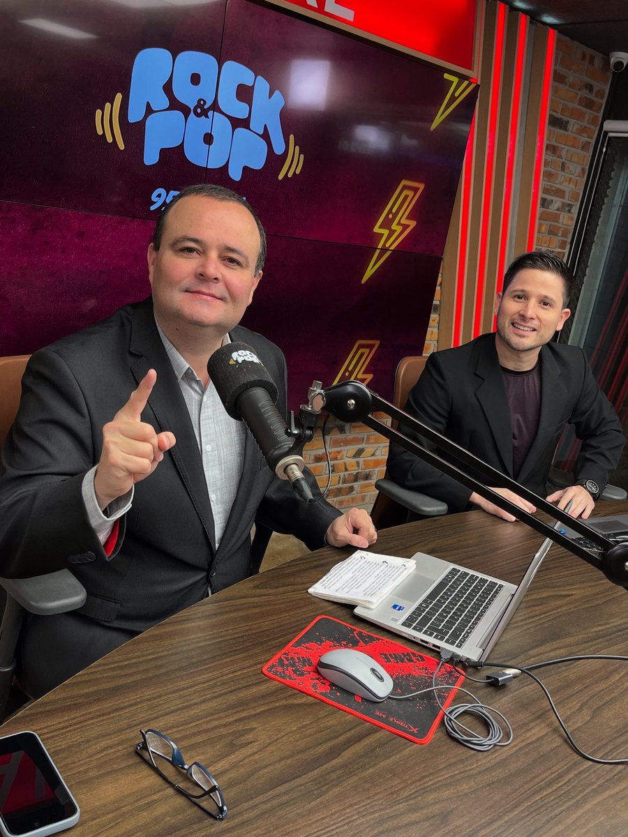 Rock&Pop Paraguay (@rockandpop955) on Twitter photo Arrancamos la última semana de julio con muchas novedades🙌😏
#AQN Mañanero☕ con <a href="/BrunoPont/">Bruno Pont</a> y <a href="/Wilson11G/">Wilson González Bronce</a> de 6h a 8h a buen volumen por la 95.5FM🔊
📲App Rocka descarga desde Android-IOS
Whatsapp 0984955000 📲
rockandpop.com.py 🌍
youtube.com/@rockandpop955 💻 Arrancamos la última semana de julio con muchas novedades🙌😏
#AQN Mañanero☕ con <a href="/BrunoPont/">Bruno Pont</a> y <a href="/Wilson11G/">Wilson González Bronce</a> de 6h a 8h a buen volumen por la 95.5FM🔊
📲App Rocka descarga desde Android-IOS
Whatsapp 0984955000 📲
rockandpop.com.py 🌍
youtube.com/@rockandpop955 💻