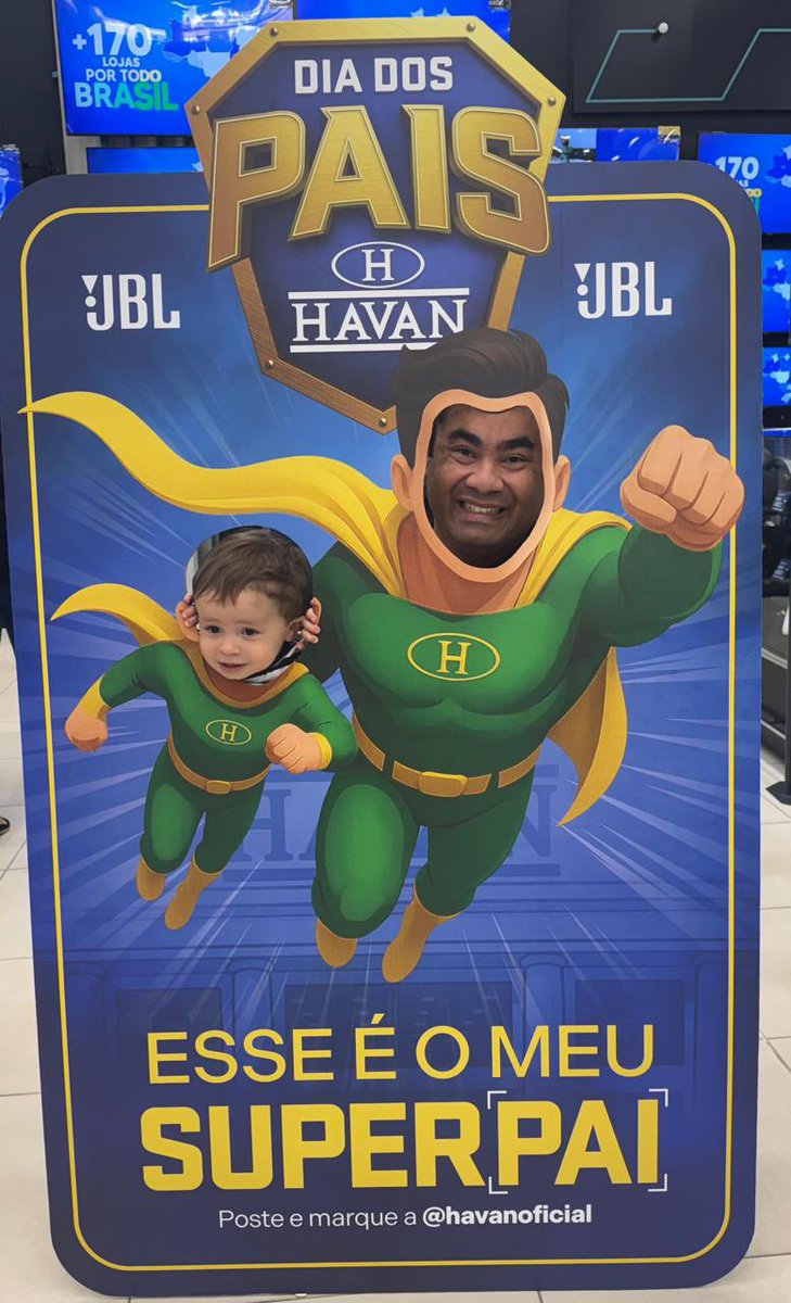 lsnadu's tweet photo. @havanoficial @LucianoHangBr eu e meu filho de 1 ano e 8 meses, obrigado veio tmj! https://t.co/CutsHP8oTi