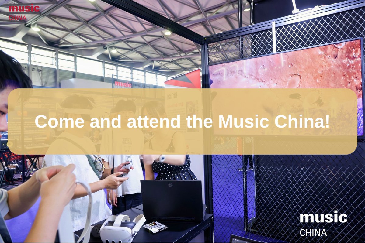 On July 26, 2025, the 8th World AI Conference (WAIC) commenced at the Shanghai World Expo Exhibition Center.
👉reg.musicchina-expo.com/en/?utm_source…
📍Shanghai, China
📅Oct 22-25, 2025
#musicchina
#musicchina2025
#musicchinaadventure
#musicinstrument
#musictrade
