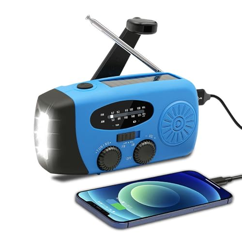 LoboCompras's tweet image. Radio Manivela de Emergencia Portátil, Radio Am/FM Recargable Solar y por Manivela, 2000mAh Powerbank, Linterna LED de 3 Modos, Cargador Celular, Alarma SOS para Camping y Supervivencia (Azul)
Baja de 26,99 a 15,68€
amzlink.to/az0V2Yh9MmPwu