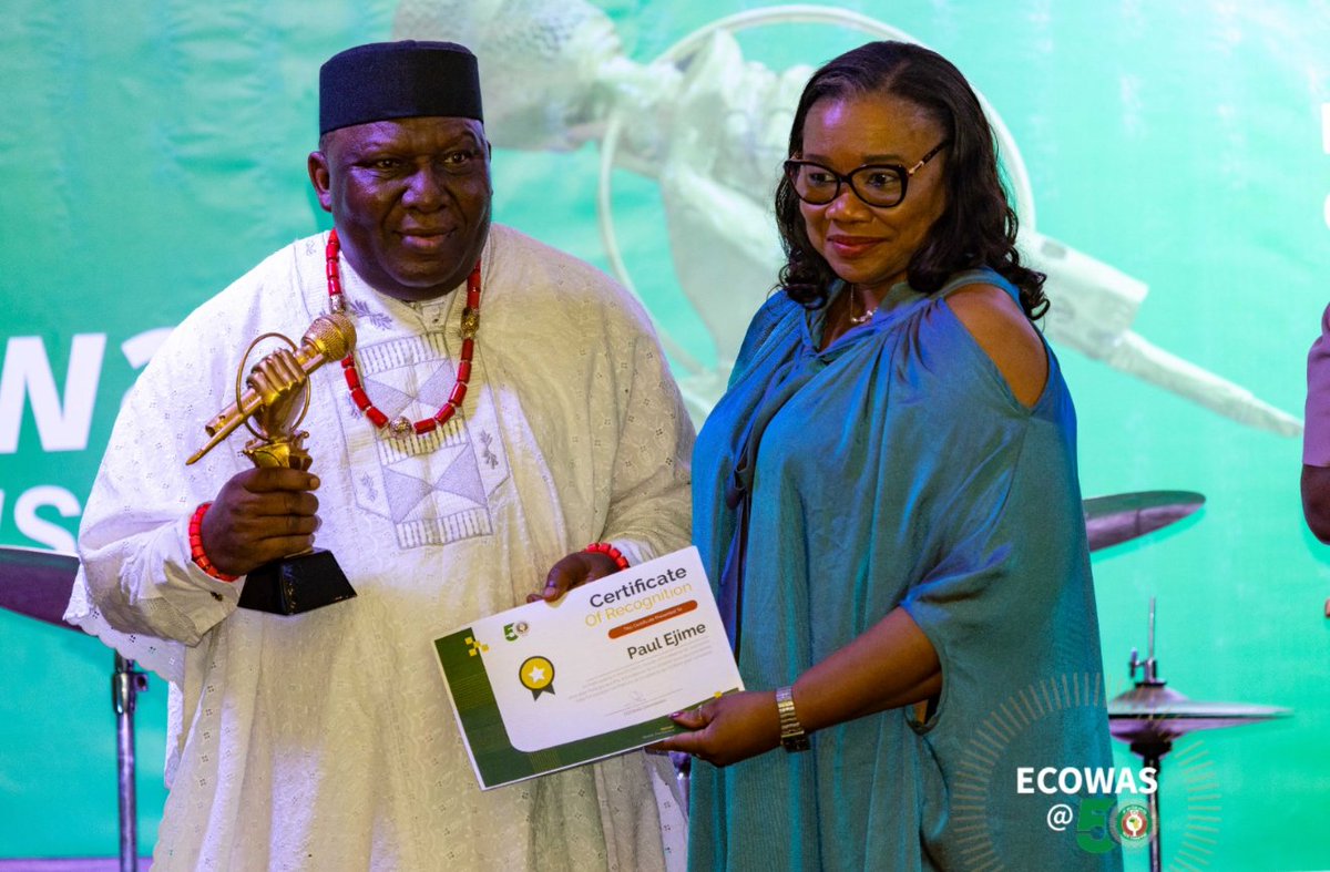ecowas_cedeao's tweet image. ECOWAS CELEBRATES MEDIA EXCELLENCE IN BANJUL: TWELVE JOURNALISTS HONOURED AT THE 2025 AWARD OF EXCELLENCE ACROSS WEST AFRICA