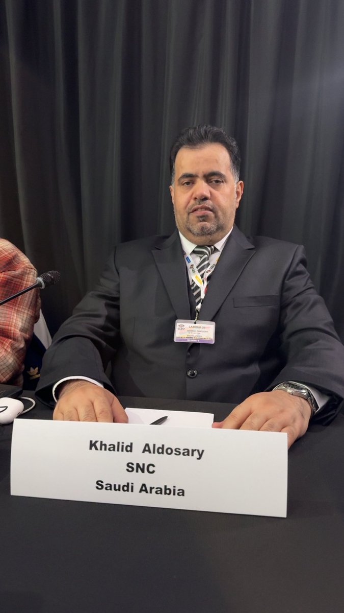 مشاركتي ضمن الوفد السعودي المشارك في قمة G20 عن مجموعة التواصل L20 والمقامة حالياً في جنوب أفريقيا .