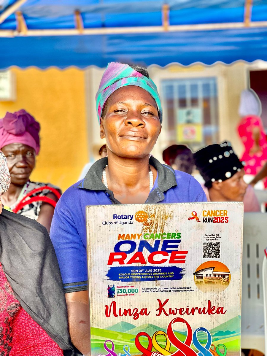 #CancerRunUg25 (@ugrotarycancerp) on Twitter photo 👟 One Run, One Fight, One Hope! 🎗️
#Cancer doesn’t wait, so why should we? Lace up your running shoes and join the #CancerRunUg25 to bring us closer to the completion of the one stop cancer centre at <a href="/NsambyaHospital/">St. Francis Hospital Nsambya</a>🚶♀️🏃
🔥 Sign up using link
🔗 : register.rotaryugandacancer.org 👟 One Run, One Fight, One Hope! 🎗️
#Cancer doesn’t wait, so why should we? Lace up your running shoes and join the #CancerRunUg25 to bring us closer to the completion of the one stop cancer centre at <a href="/NsambyaHospital/">St. Francis Hospital Nsambya</a>🚶♀️🏃
🔥 Sign up using link
🔗 : register.rotaryugandacancer.org