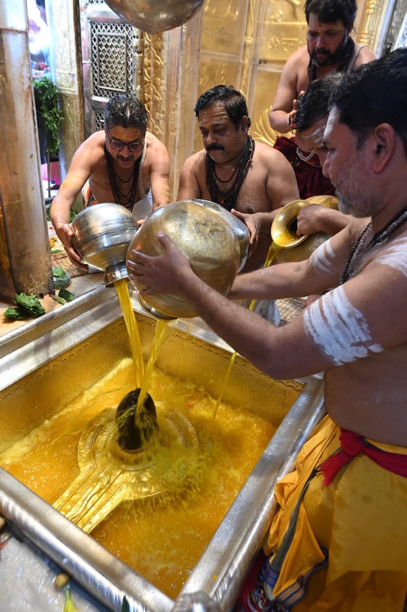 पवित्र श्रावण मास, तृतीय सोमवार, 28/07/2025,.
बाबा विश्वनाथ के मध्याह्न-भोग आरती दर्शन I