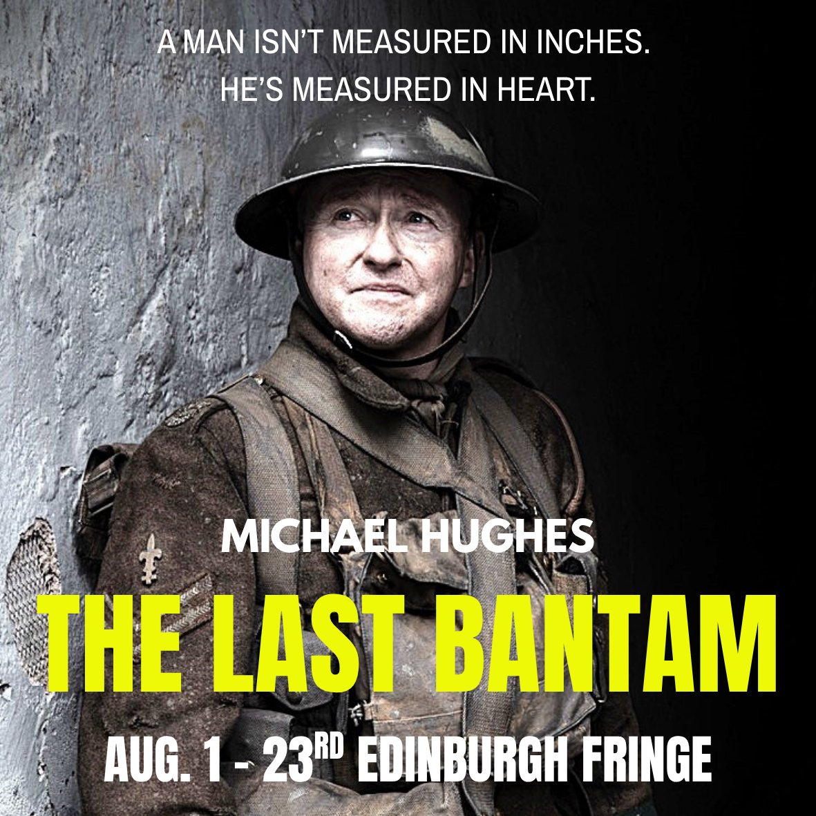 4 days to go! The award-winning The Last Bantam is coming to the Edinburgh Fringe!

Will YOU do your duty?

edfringe.com/tickets/whats-…

#dundeeeveningtelegraph #edinburghfestivals #edinburghlive #everythingfivestars #getthechancewales #theindependent #lisainthetheatre