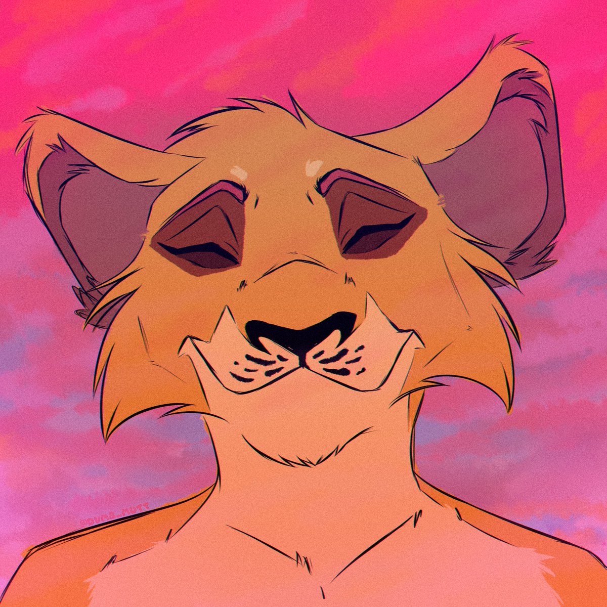 dvmb_mutt's tweet image. i've not done as much as i hoped for this artfight, but here's another revenge : -) actually tried to experiment with this one in terms of a background and such!!
#furry #art #furryart #lion #artfight #attack