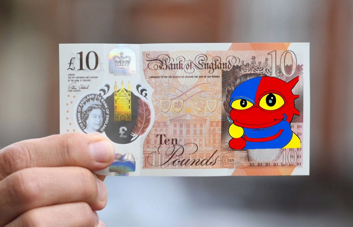 FAT_HEAD_DAVE's tweet image. Not long now
Ticker $BITCOIN to £10
Yes
10 English pounds
#HarryPotterObamaSonic10inu