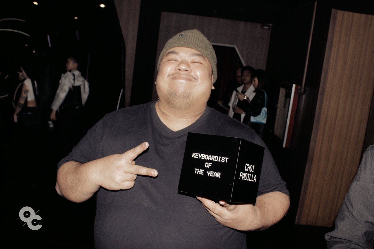 OCRecordsPH's tweet image. Choi Padilla of Adie (@Adadieee) is this year’s 'Keyboardist of the Year' at @thenewhueph VMAs. Congratulations!
#TheNewHueVMA2025