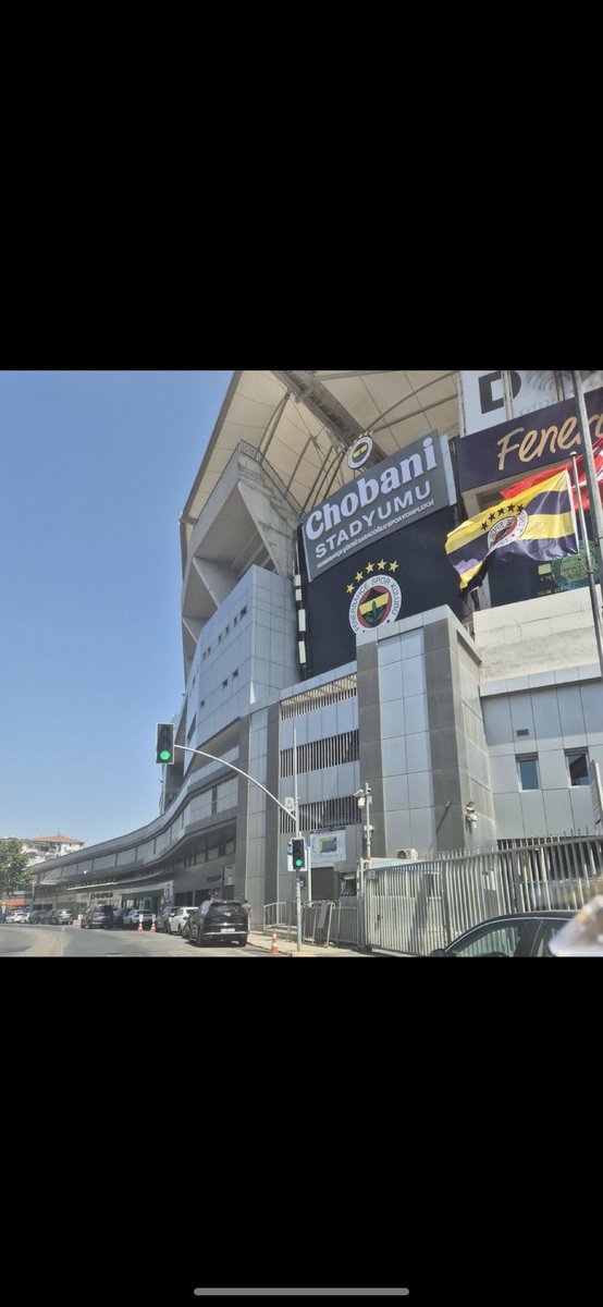 📸Fenerbahçe Stadyumunun ismi Chobani Stadyumu olarak değiştirildi.