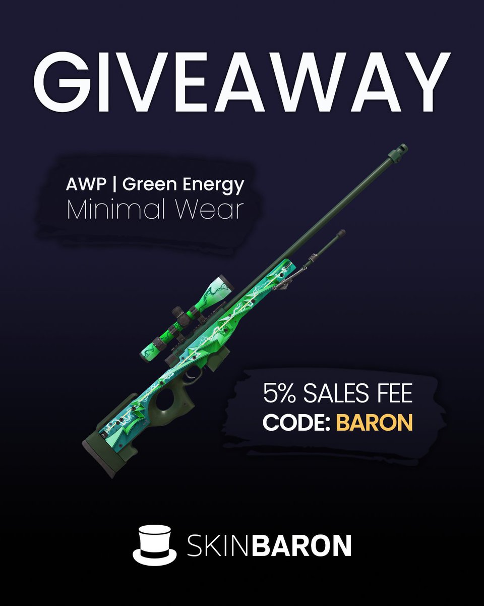 SkinBaron.de (@skinbaronde) on Twitter photo Glaube wir brauchen noch ein Giveaway, um das neue Logo zu feiern 🤓
✅ Folge <a href="/SkinBaronDE/">SkinBaron.de</a>
♥️Like den Post
👥 Markiere einen Freund
📆Ziehung am 04.08. Glaube wir brauchen noch ein Giveaway, um das neue Logo zu feiern 🤓
✅ Folge <a href="/SkinBaronDE/">SkinBaron.de</a>
♥️Like den Post
👥 Markiere einen Freund
📆Ziehung am 04.08.