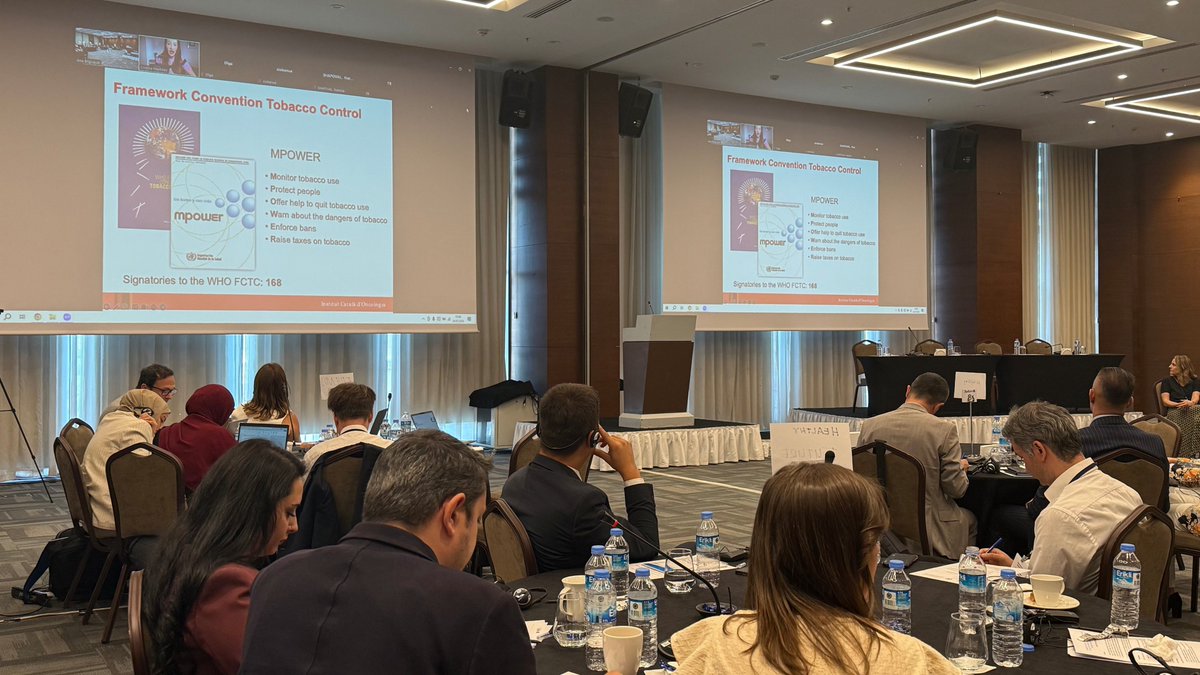 TobControlUnit's tweet image. La Unitat de Control del Tabac ha presentat el model català d’hospitals sense fum en una reunió organitzada per @WHO_Europe a Turquia, un país amb una elevada prevalença de consum de tabac.

👉 icoprevencio.cat/uct/la-uct-pre…