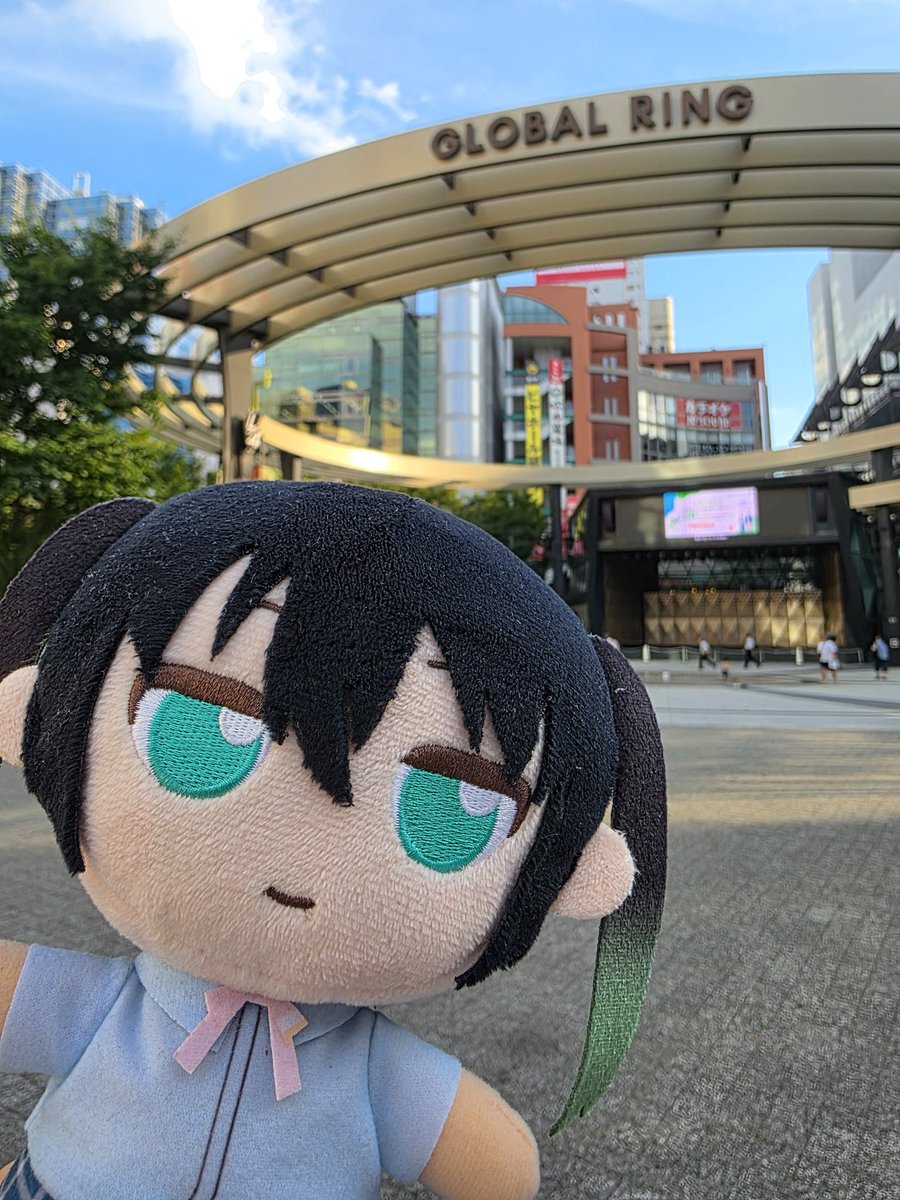 apple_sakura_7's tweet image. 池袋にきたよ！

#虹ヶ咲学園ぬい活同好会