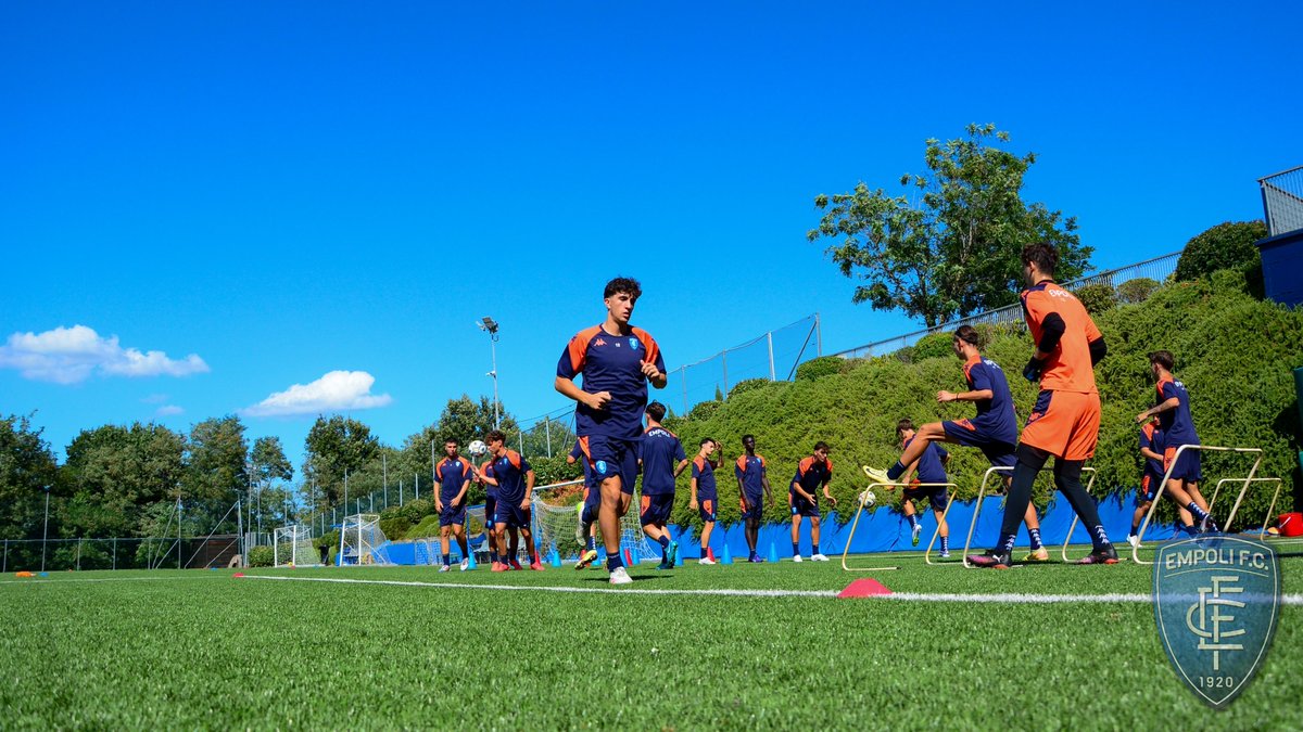 EmpoliFC's tweet image. ๐ธ๐ธ๐ธ๐ธ | PRIMAVERA
Al lavoro al Monteboro Training Center la Primavera di mister Andrea Filippeschi in vista della nuova stagione ๐ช