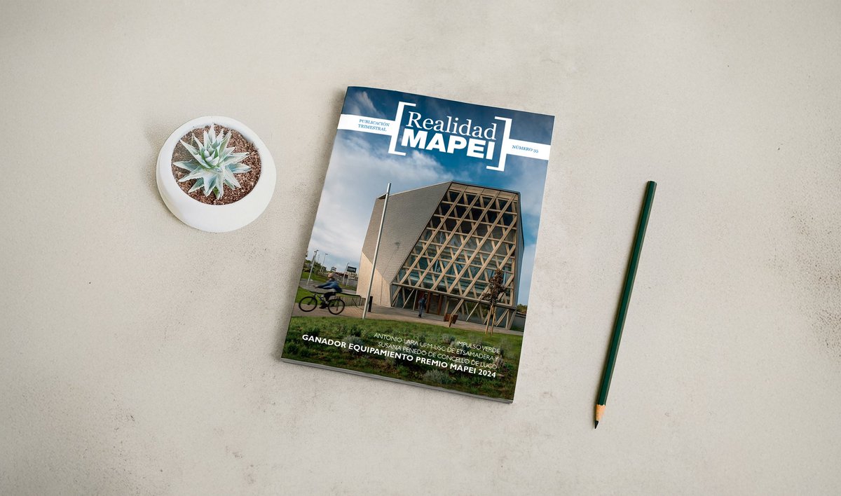 🔵 🎉 Ya está disponible el número 35 de Realidad Mapei. 👉 bit.ly/RM35PremioMape…
Una edición especial dedicada al Premio Mapei 2024, con entrevistas, artículos y los proyectos más destacados en sostenibilidad e innovación arquitectónica. 🏆🌱
📌 En este número encontrarás: ▪️