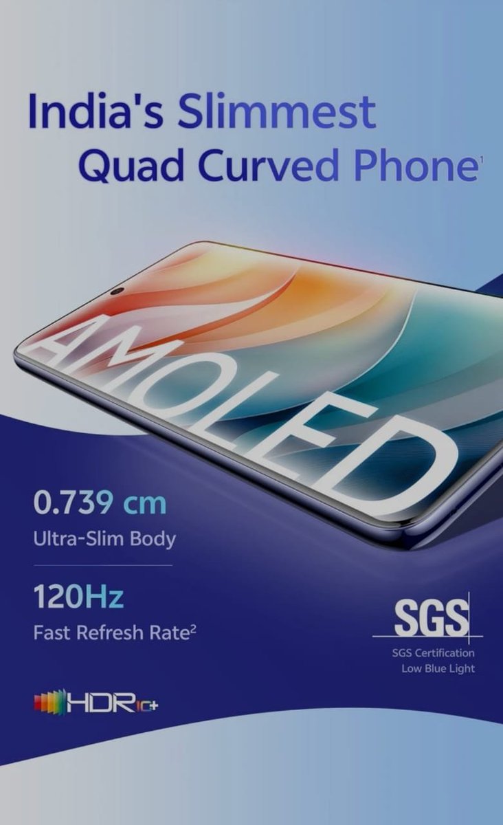 vivo T4R display features.