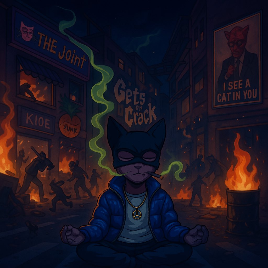 iamcetman's tweet image. GM frens. 

Breath in the fire. Embrace the chaos.
The end of this year will be magical 🤌💨

@cetsfk @solana #crypto #NFT #bullrun