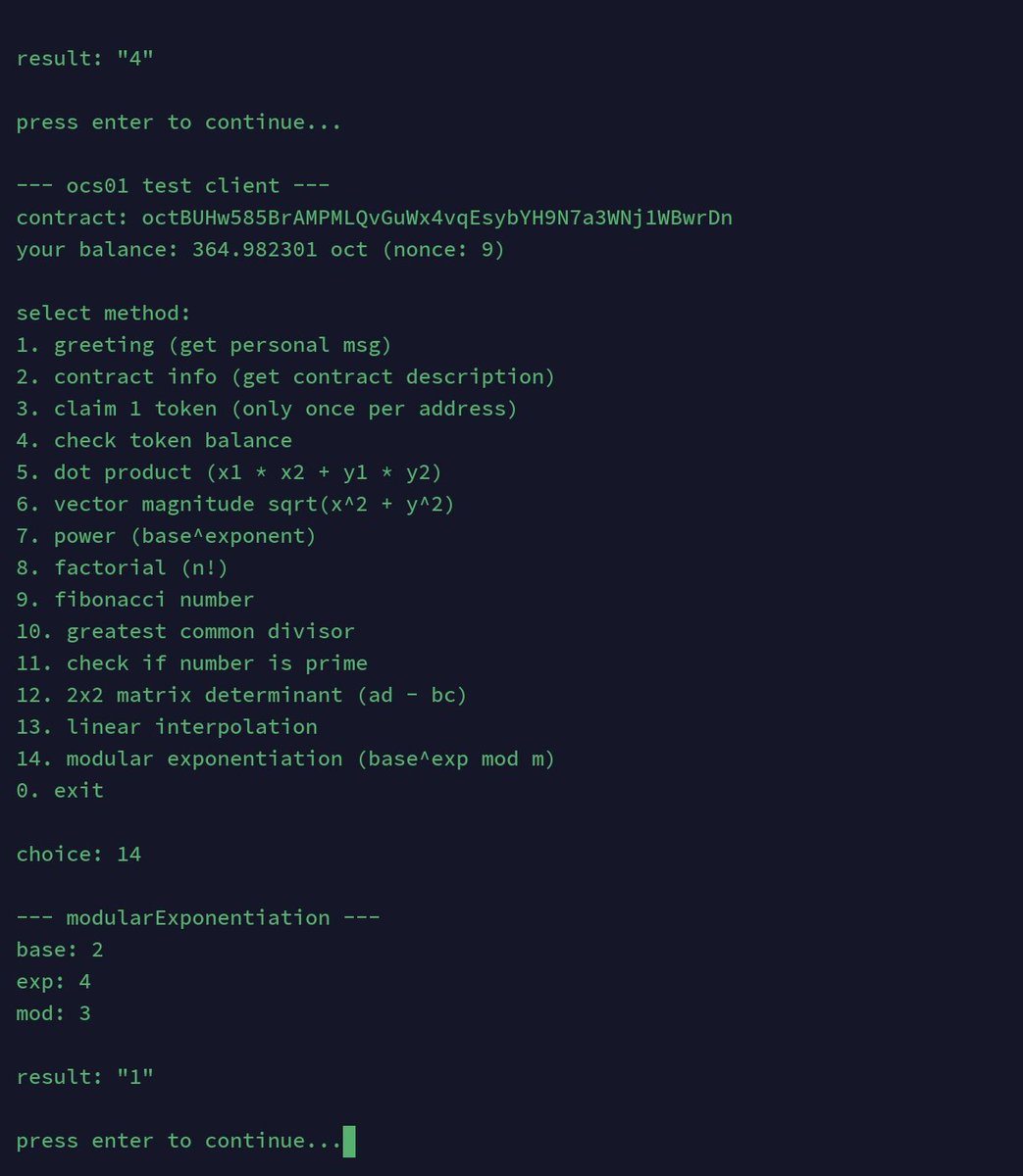 pcho8238's tweet image. universal encrypted compute for blockchain

#octra @octra