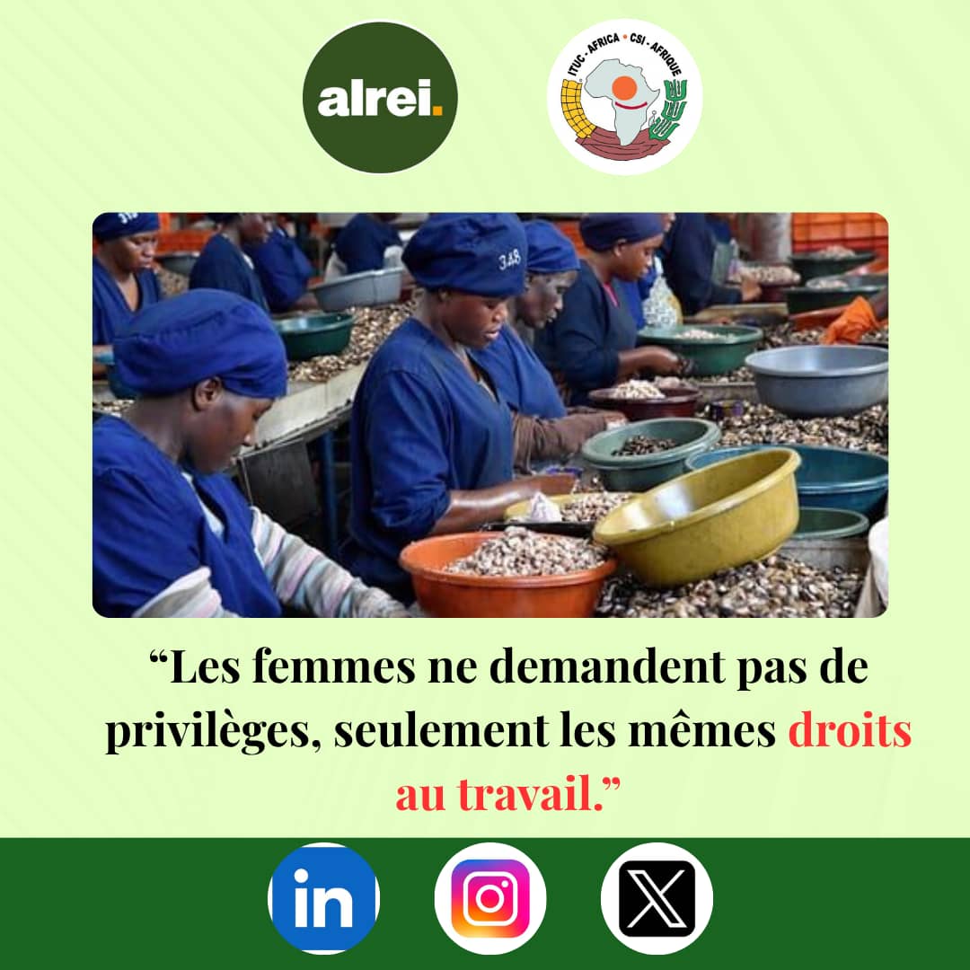 Les femmes ont le droit d’accéder à un emploi digne, de participer pleinement à la vie économique, de choisir leur avenir sans être freinées par les stéréotypes, les discriminations ou les violences. Trop de barrières empêchent encore les femmes de travailler librement : Le
