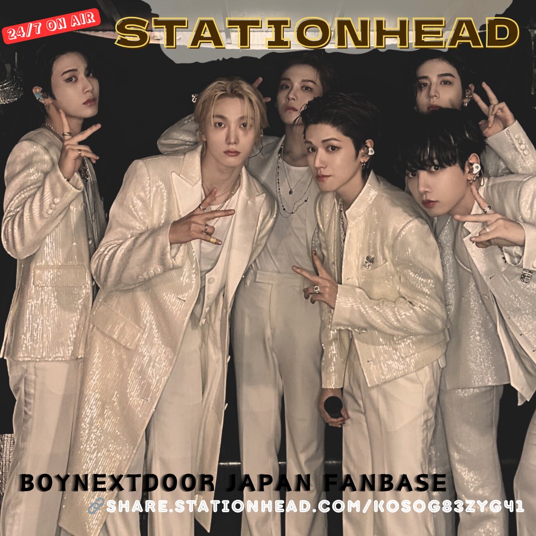 BOYNEXTDOOR JAPAN STREAMING TEAM on X: 
