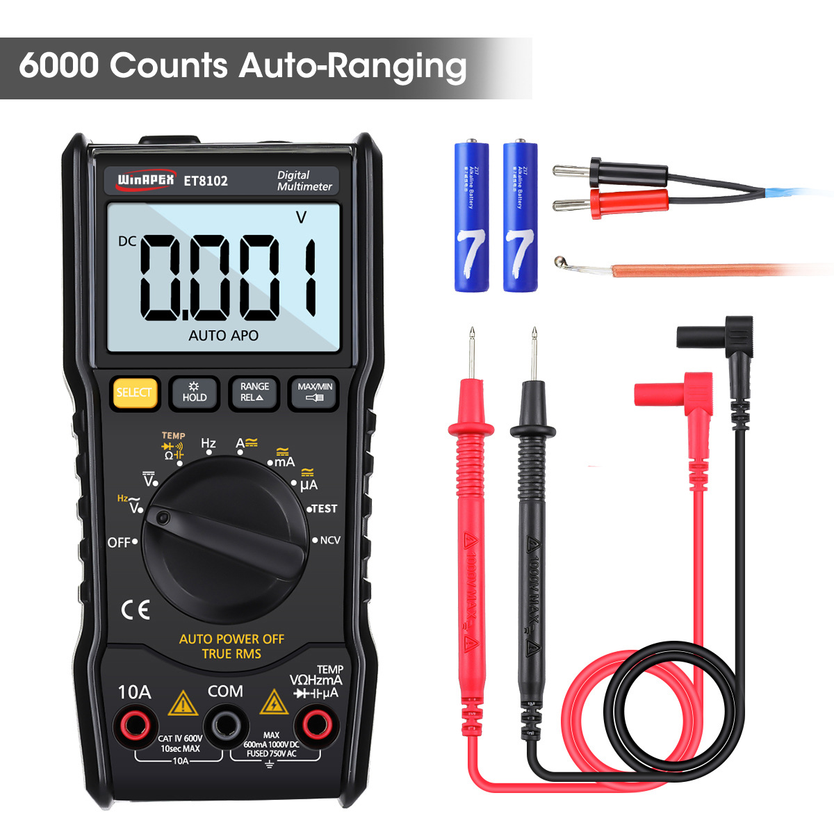 epeng7954's tweet image. WinAPEX SMART DIGITAL MULTIMETER
Inverted Screen Display
6000 Counts true RMS Measurement
Blacklight boost
CE, RoHS, and ISO certificates.
Support Customized.
Email:  epeng7954@gmail.com     
Phone/Wechat: +86 15779881376