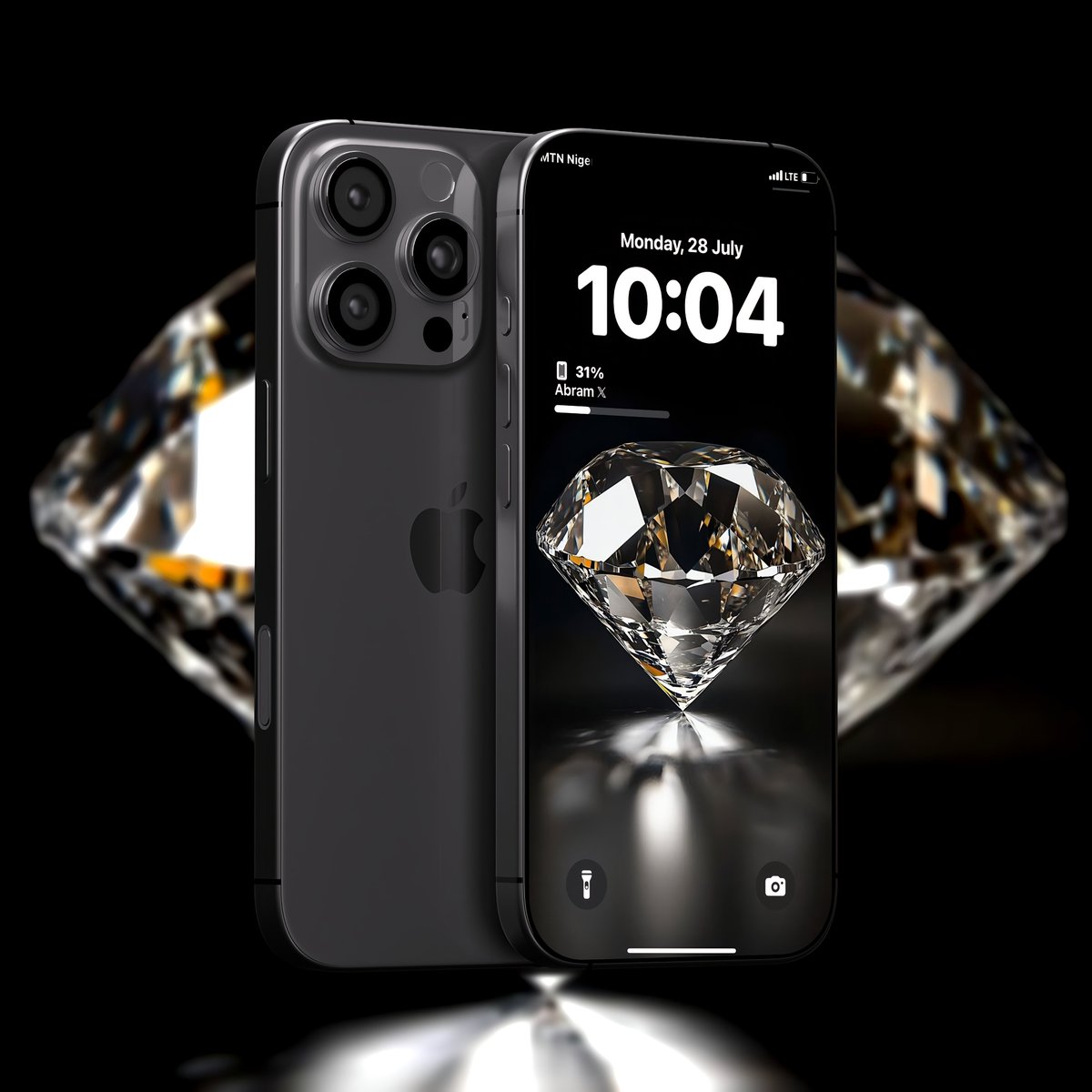 abram_ars's tweet image. Diamond 💎 lockscreen wallpaper 4k