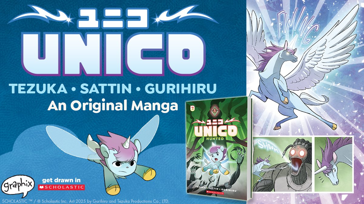 [AD]

The groundbreaking reboot of Osamu Tezuka's classic manga, Unico, is back with Volume 2, UNICO: Hunted. 

Unico awakens in an abandoned factory town, but soon learns that a sinister force is at work in the town's factory... What dangers await him?

Pick up UNICO: Hunted
