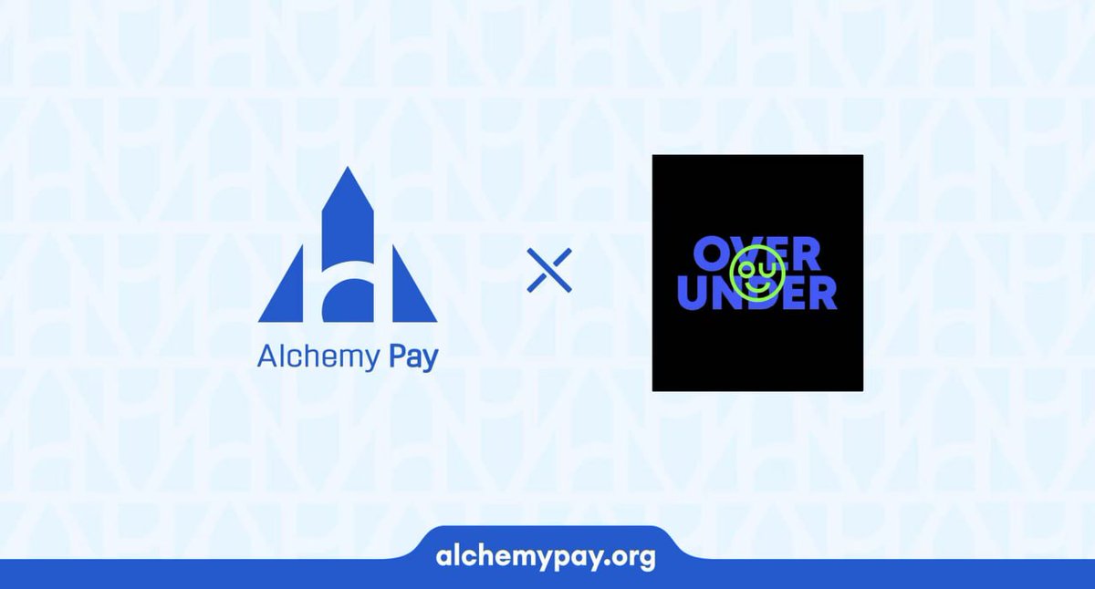 Game on with <a href="/playwithOU/">OverUnder</a>! 🕹
Over Under now integrates #AlchemyPay's fiat-crypto ramp, letting users seamlessly buy $BERA, SOLANA-USDC, and BASE-USDC using local fiat &amp; payment methods. 
Stream, predict, earn, now with easier access to crypto!

Start here: ramp.alchemypay.org