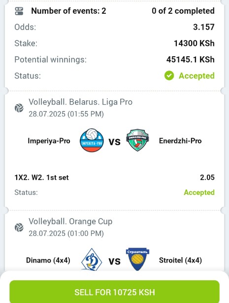 SUREJIM1's tweet image. #WINWIN
Volleyball Guru ‼️
3 Odds hii ITANASA
Code ▶️PP9P3
Register account ⤵️
topgamewinwin.org/wHS2fv
Use promo code ➡️ SUREJIM
Download app ⤵️