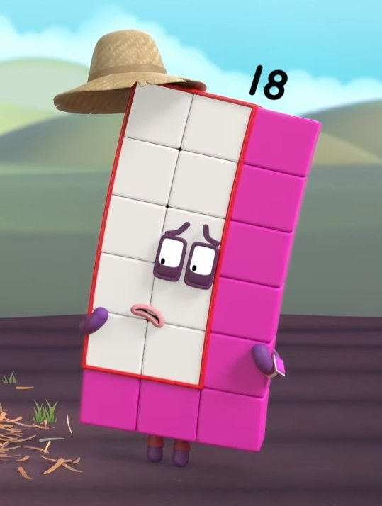 NB18_zSpeed's tweet image. &quot;Oopsie!&quot;

#numberblocks #learningblocks #eighteen