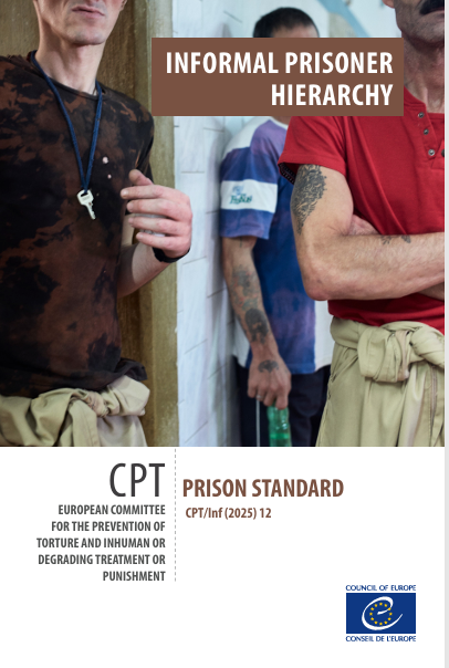 🆕🔖#CPT <a href="/CoE_CPT/">CPT</a> privind ierarhia informală a deținuților #InformalPrisonerHierarchy, fenomen prezent în 9 foste state sovietice, inclusiv  #Moldova 
 #HumanRights #prisons 

🔗t.ly/3zjXm