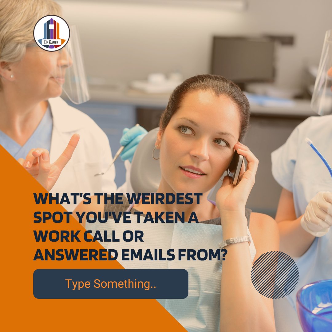 We’ve all worked from some questionable places…

Was yours the train station bench? Beach towel? Dentist's waiting room?
Drop it in the comments! 👇

#DeKamerEU #DeKamerNetherlands #CoworkingNetherlands #SharedEconomy