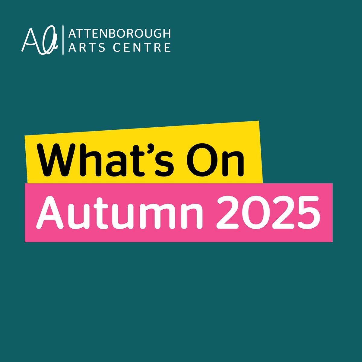 AttenboroughAC's tweet image. Want to catch a new show? Learn a new creative skill? Or catch an exhibition?

Get a SNEAK PEEK! 👀

Our FULL Autumn Season is now available to view! 😍

📆 The programme will be bookable on Monday 4 August

Happy browsing! 🙌
buff.ly/0ZdQ1Mm