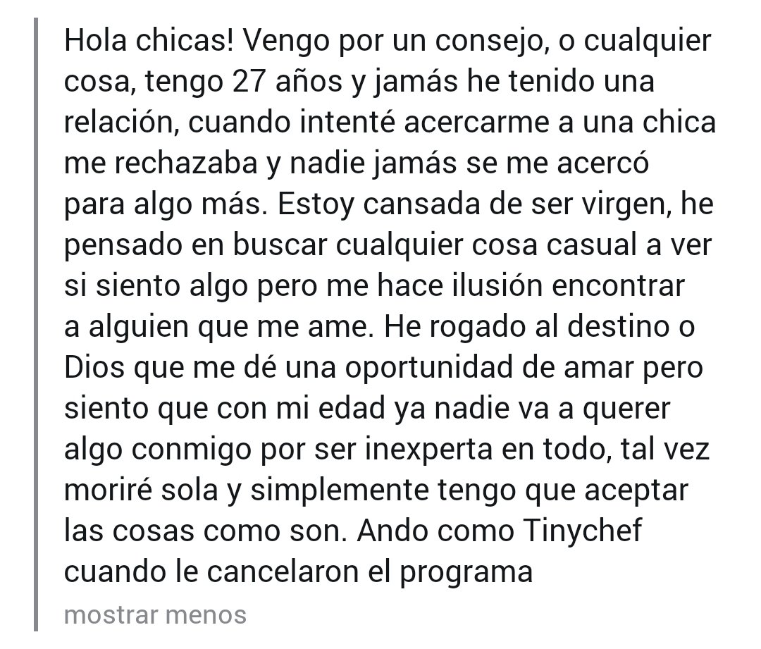 cclesbiansss's tweet image. No te desanimes anón! Aún estás en plena flor de juventud, estoy segura que tarde o temprano podrás encontrar a la chica indicada para ti (^^) 🐞