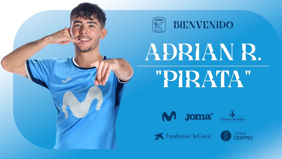 <a href="/pirataa10/">Adrián</a> <a href="/josecadelgado/">José Carlos Delgado</a> <a href="/ClinicaCEMTRO/">ClinicaCEMTRO</a> <a href="/joseprietofisio/">Jose A.Prieto Peña</a> 💙 <a href="/pirataa10/">Adrián</a> se caracteriza por su entrega, liderazgo y despliegue físico en el 40x20.

🎯 Destaca por su gran perfil goleador: el curso pasado fue clave para su equipo con sus 20 goles en 30 partidos. 

💥 Más de 100 dianas con su anterior escuadra le avalan.

#MovistarInterFS