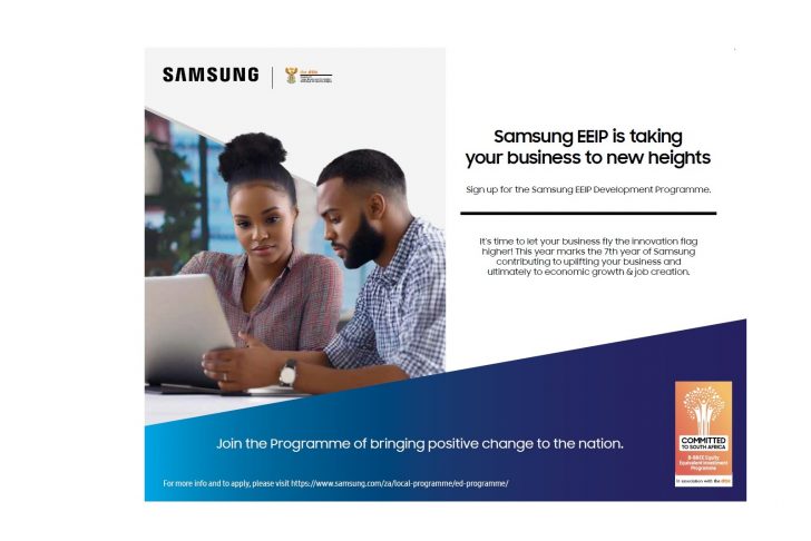 Samsung in collaboration with the Department of Trade, Industry and Competition (DTIC) <a href="/the_dtic/">the dtic</a>  has opened its third call, inviting all suitable, black-owned ICT and Service Centre SMMEs to apply for participation in this year’s Equity Equivalent Investment Programme (EEIP) for