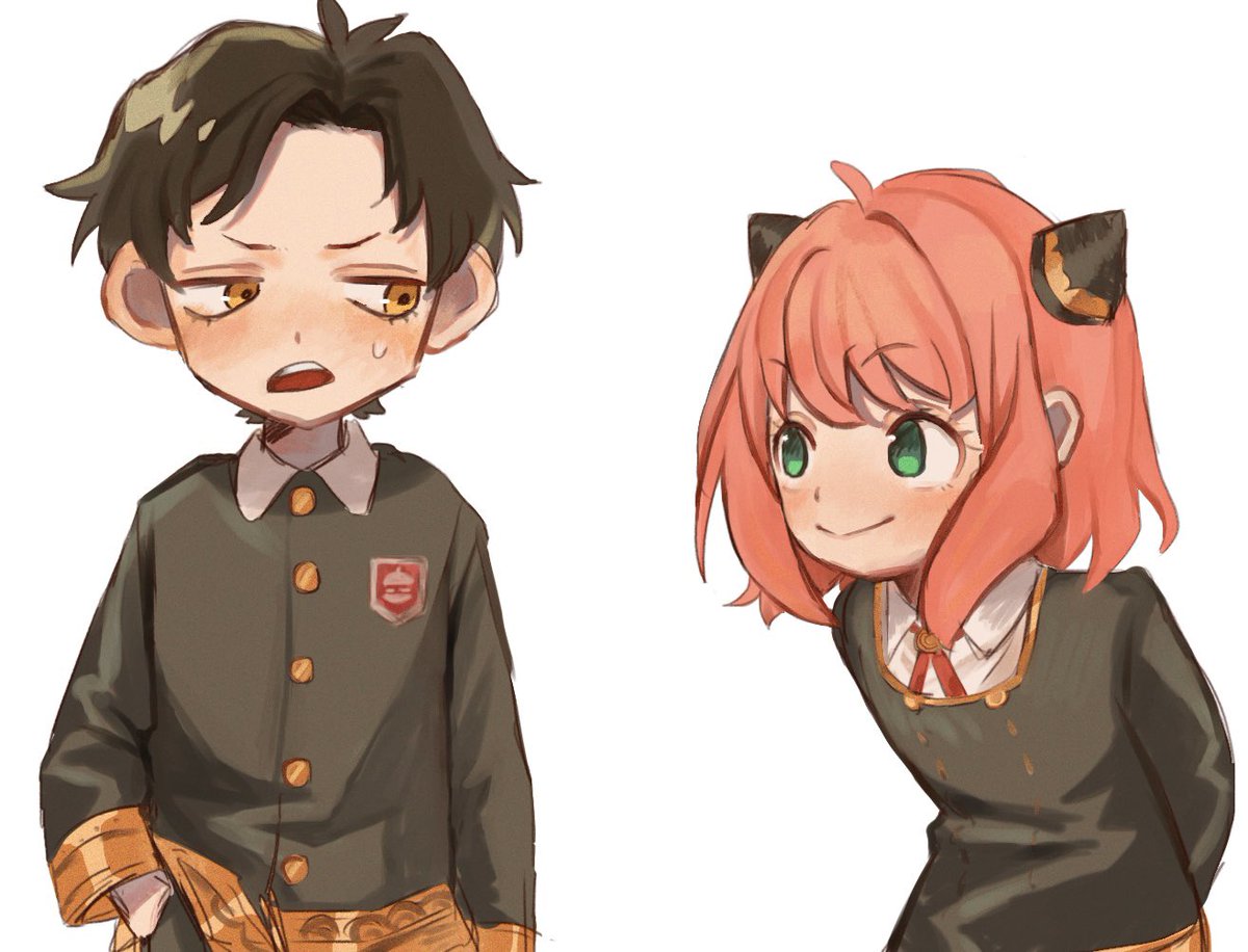 kota_mgn's tweet photo. ダミアンとアーニャ https://t.co/YCr4jsHhuG